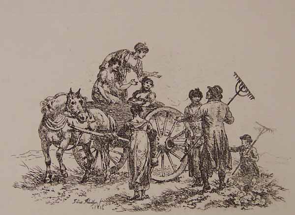 Women in a Pony-Cart